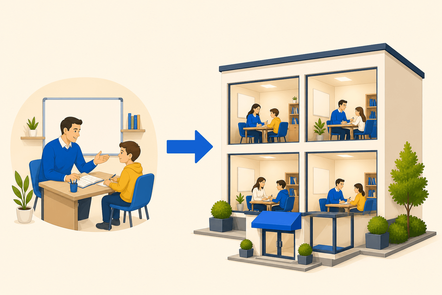 Centru de meditații vs. meditații individuale - Ce alegi ca antreprenor